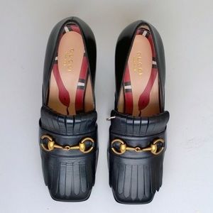 VINTAGE Gucci Kiltie Horsebit Loafer